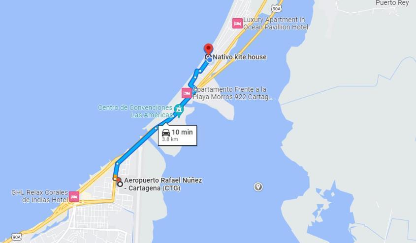 Nativo Kite House Hostel La Boquilla Ngoại thất bức ảnh